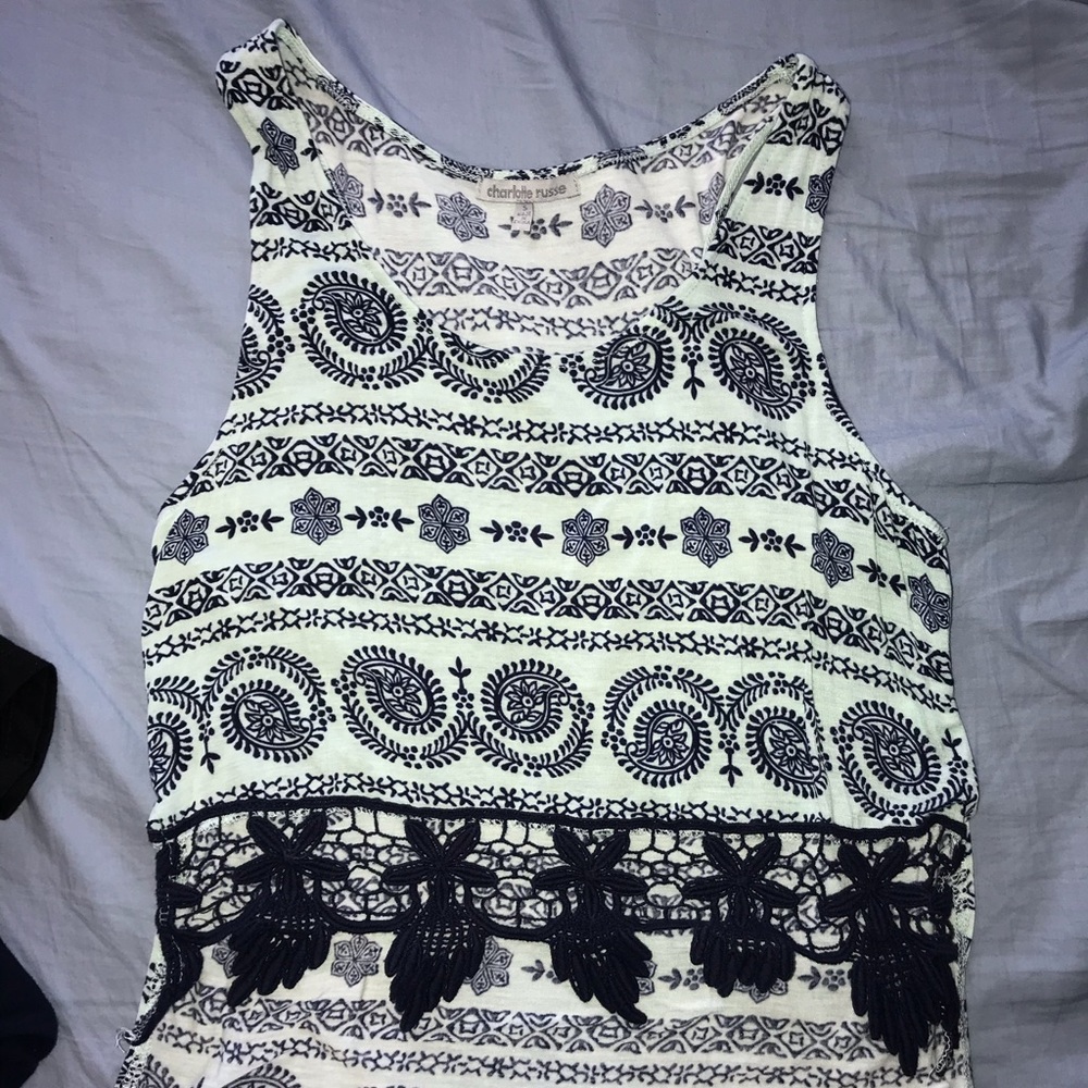 Charlotte Russe tank top NWOT
